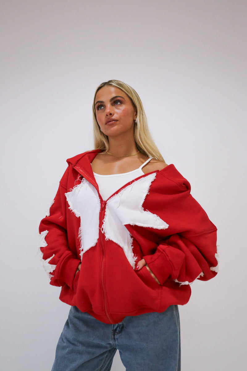 Star Zip Hoodie – Korrupted Closet