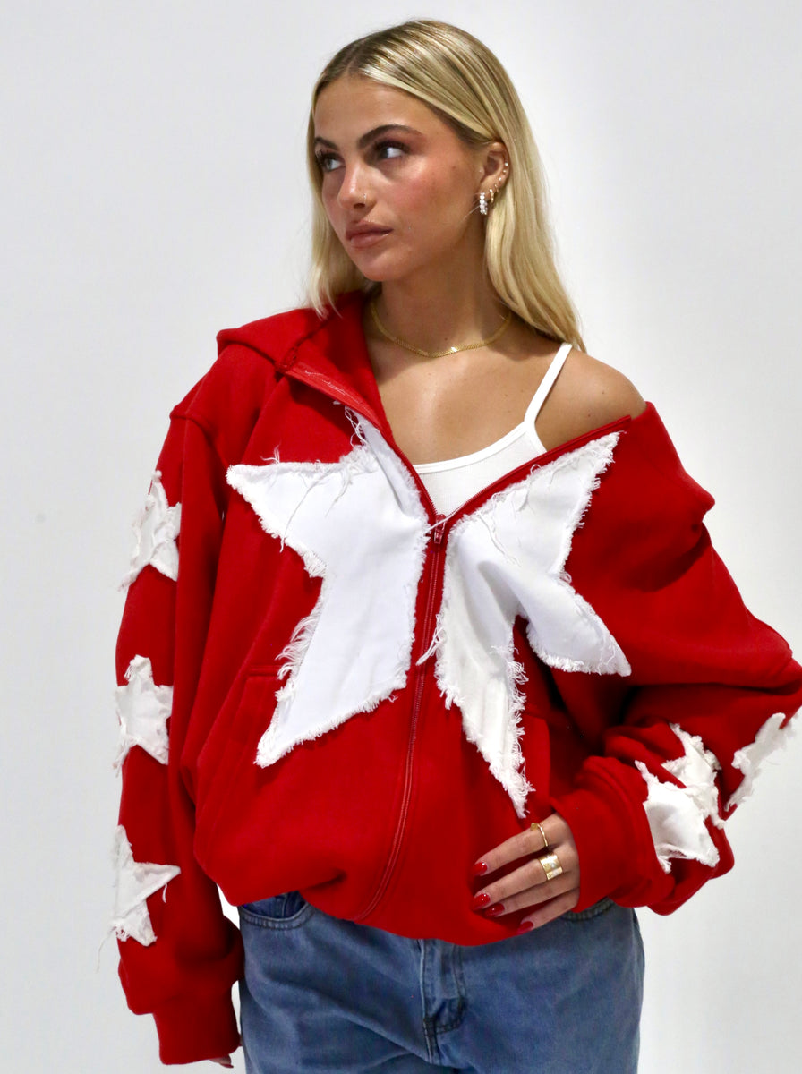 Star Zip Hoodie – Korrupted Closet