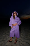 Grape Zip Hoodie x Lip Gloss Pocket