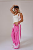 Legacy Wide Leg Sweatpants Pink