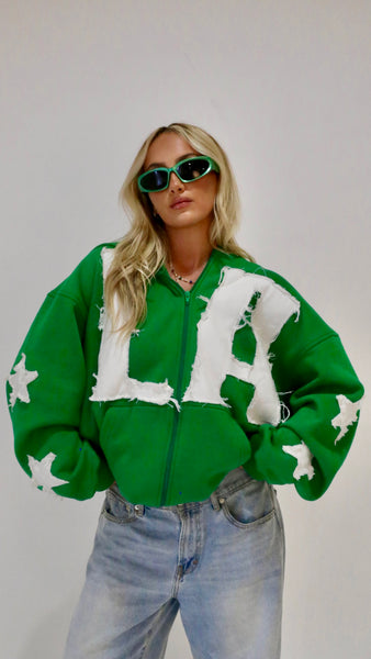 LA Zip Hoodie – Korrupted Closet