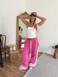 Legacy Wide Leg Sweatpants Pink