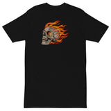 Skull Fire heavyweight tee