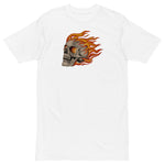 Skull Fire heavyweight tee